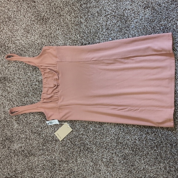 Wilfred Free Orbit Dress Ruched Front Large NEW - Picture 4 of 9